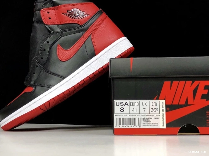 OG Jordan 1 Air High 555088-001 Retro Banned 0703